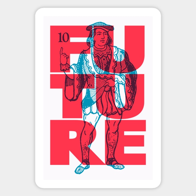 FUTURE 10 Sticker by VILCHES LUPPO